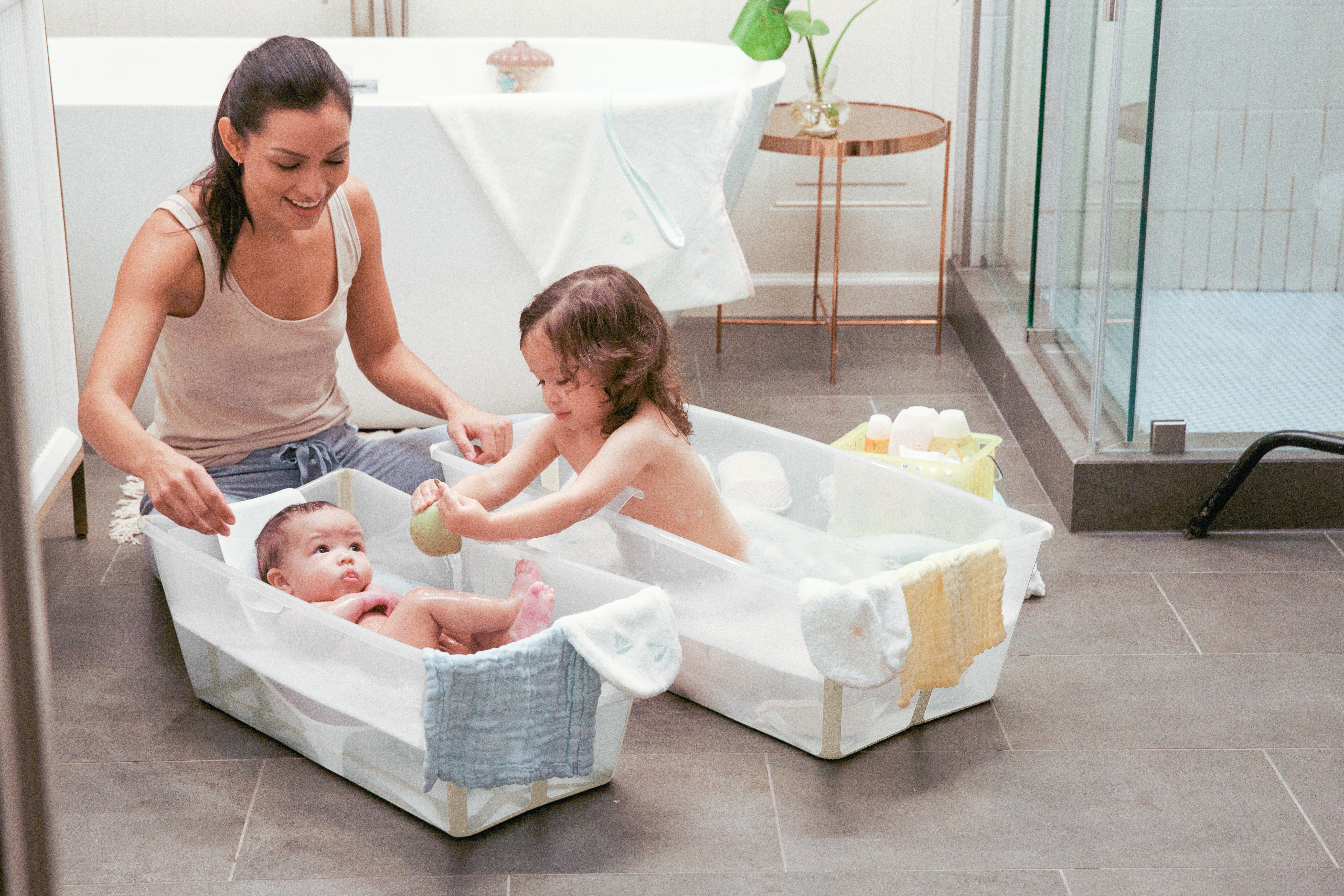 Stokke Flexi Bath® Badekar - Sandy Beige